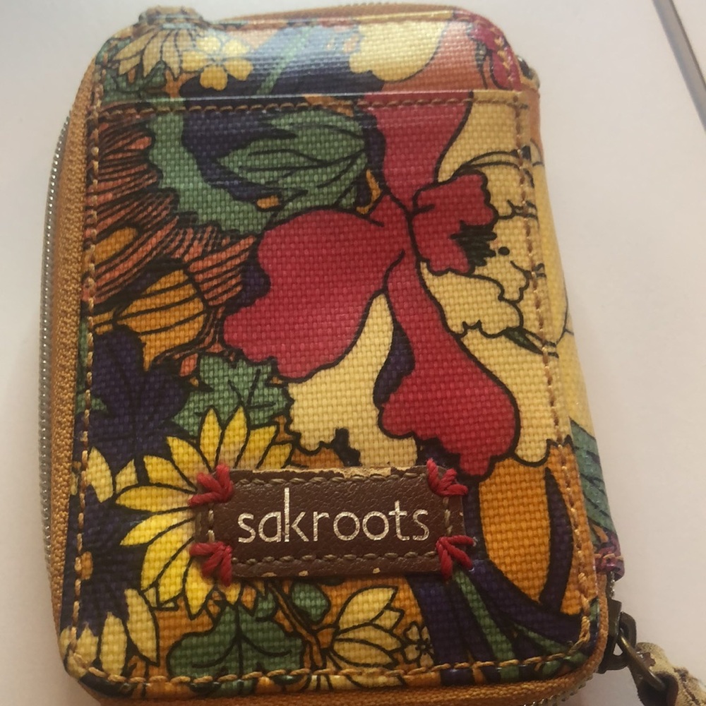 Sakroots wallet wristlet